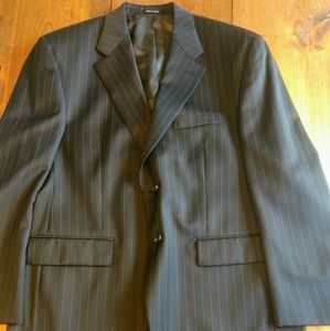 Chaps Pinstripe Suit Jacket and Pants
